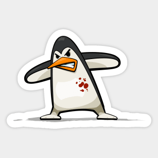 Killer Penguin Sticker